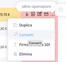 converti operazioni converti operazioni