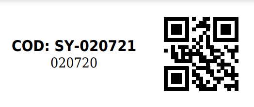 QRcode orizzontale